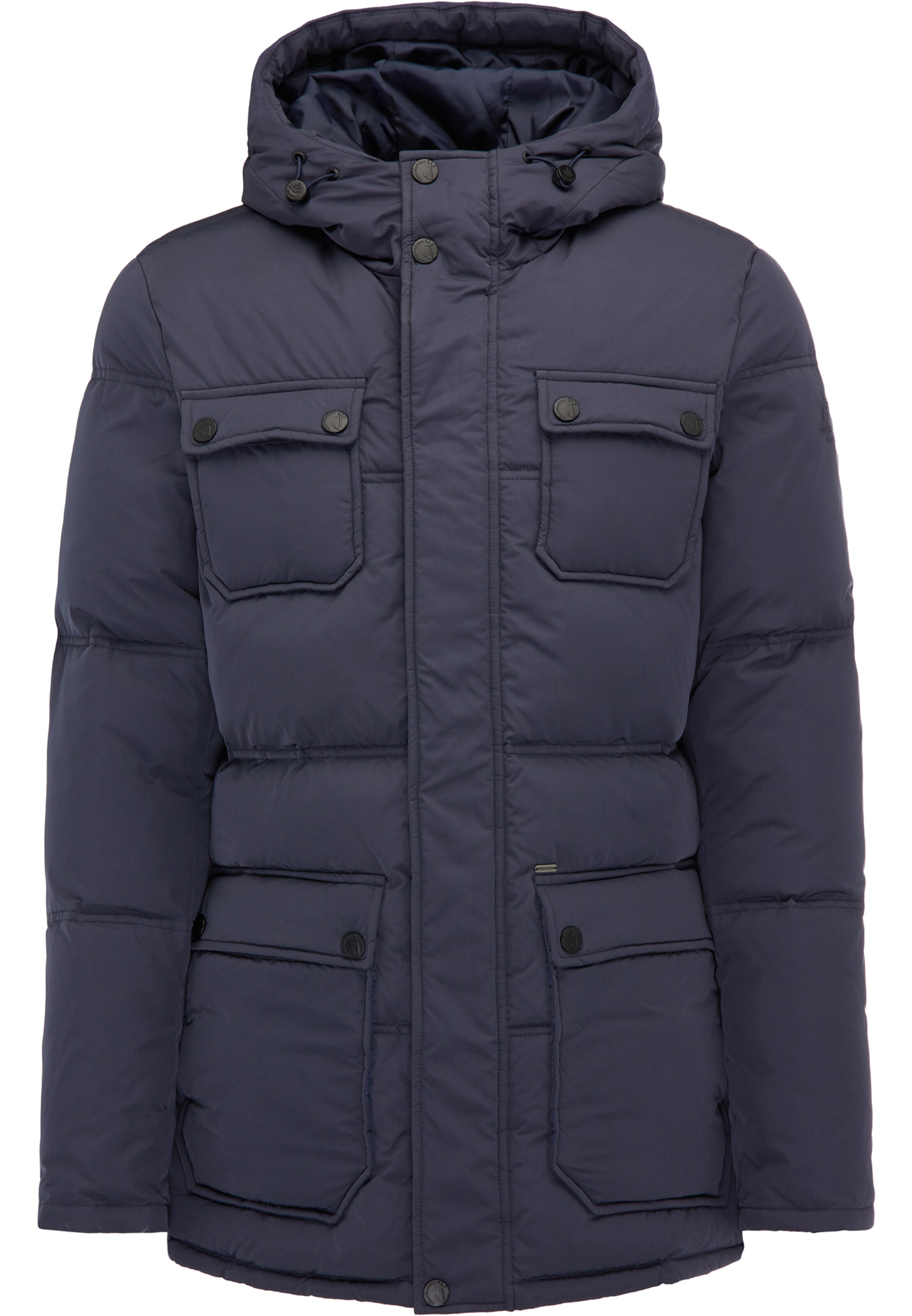 DREIMASTER - Winterparka in de kleur Marine