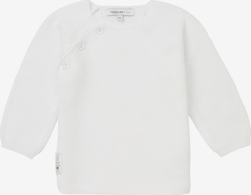 Noppies Knit Cardigan 'Pino' in White: front