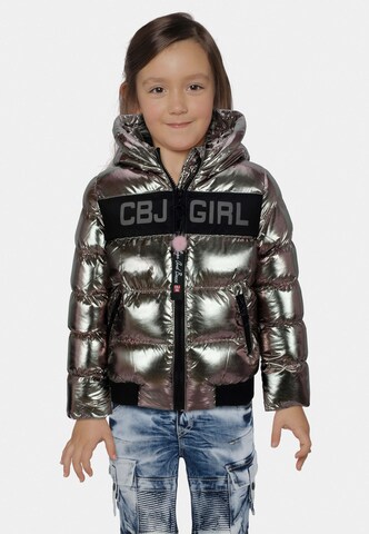 CIPO & BAXX Jacke 'CBJ Girl' in Silber: Vorderseite