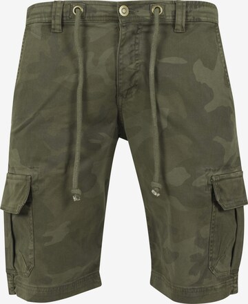 Pantaloni cargo di Urban Classics in verde: frontale