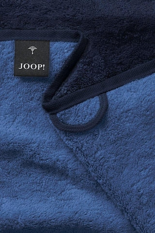 JOOP! Handdoek 'Doubleface' in Blauw