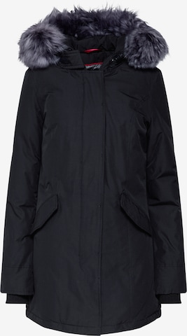 Canadian Classics Winter Parka in Black: front