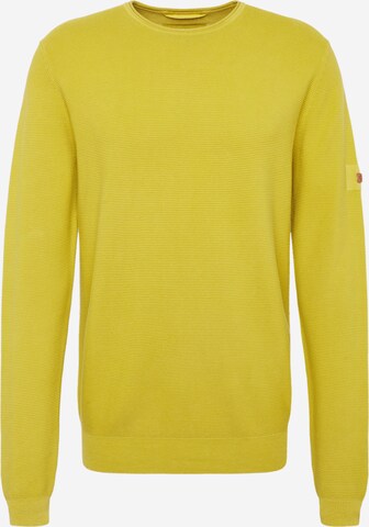 Pull-over CAMEL ACTIVE en jaune : devant