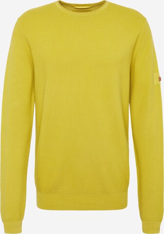 CAMEL ACTIVE Sweter w kolorze żółty: przód