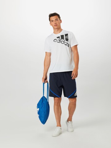 ADIDAS SPORTSWEARregular Sportske hlače - plava boja