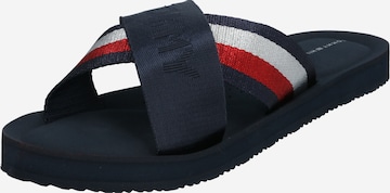 TOMMY HILFIGER Pantolette i blå: framsida