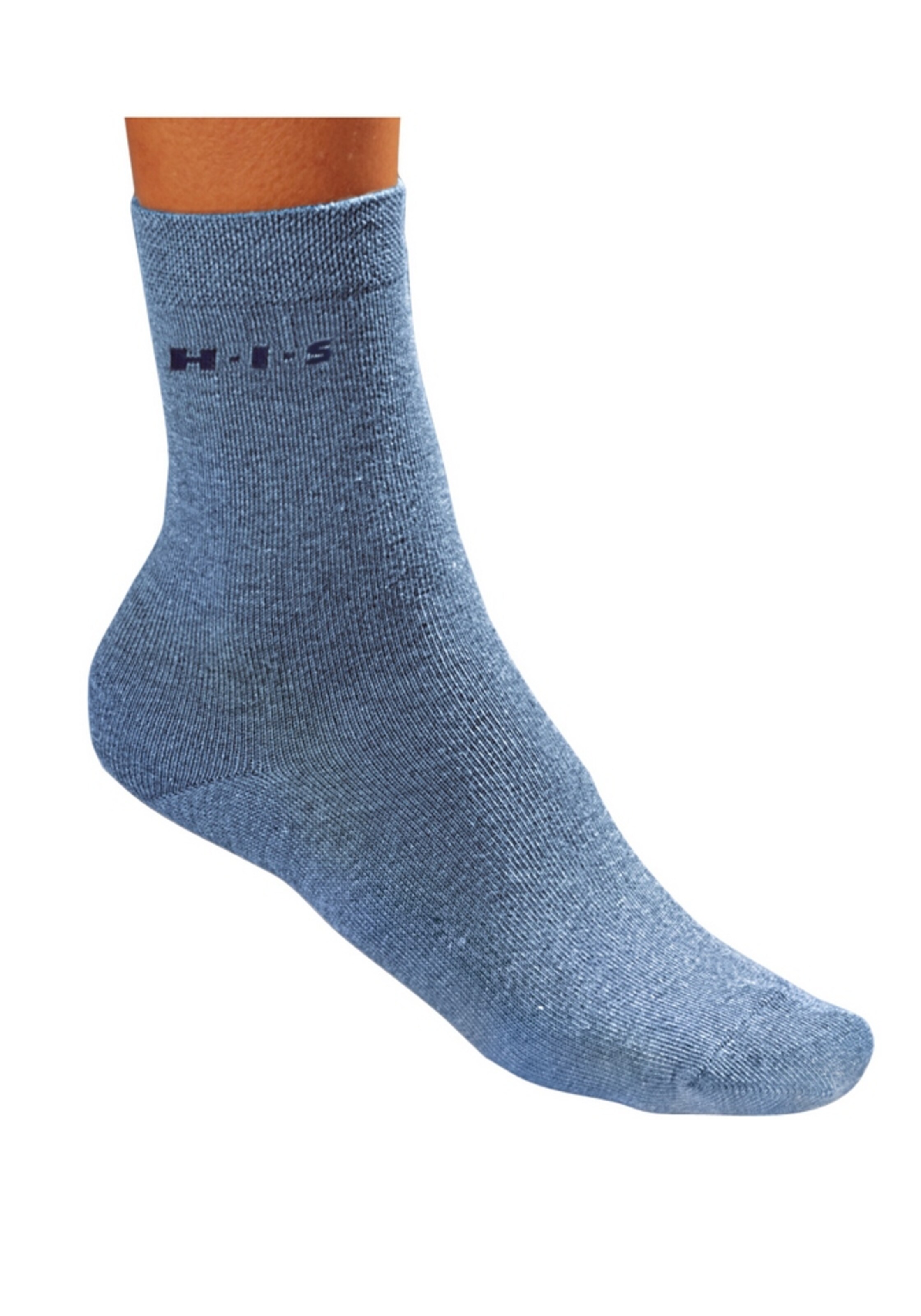 Frauen Wäsche H.I.S Socken in Blau, Grau - XJ49580