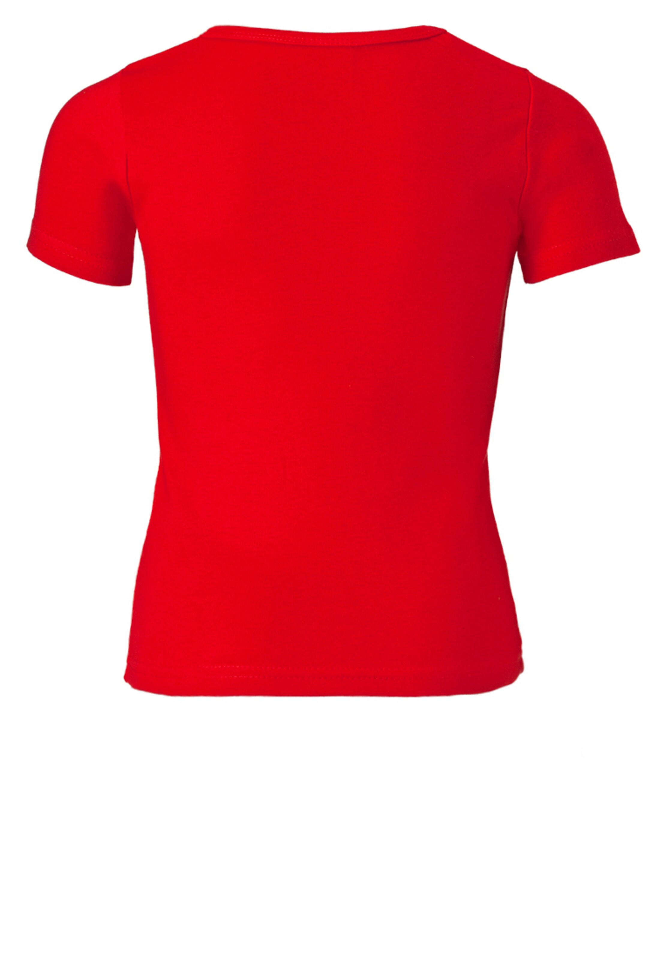 LOGOSHIRT Shirt 'Snoopy - Peanuts' in Rood