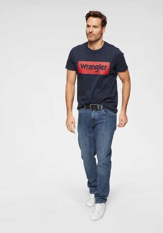 WRANGLER Regular Jeans 'Authentic Straight' in Blau