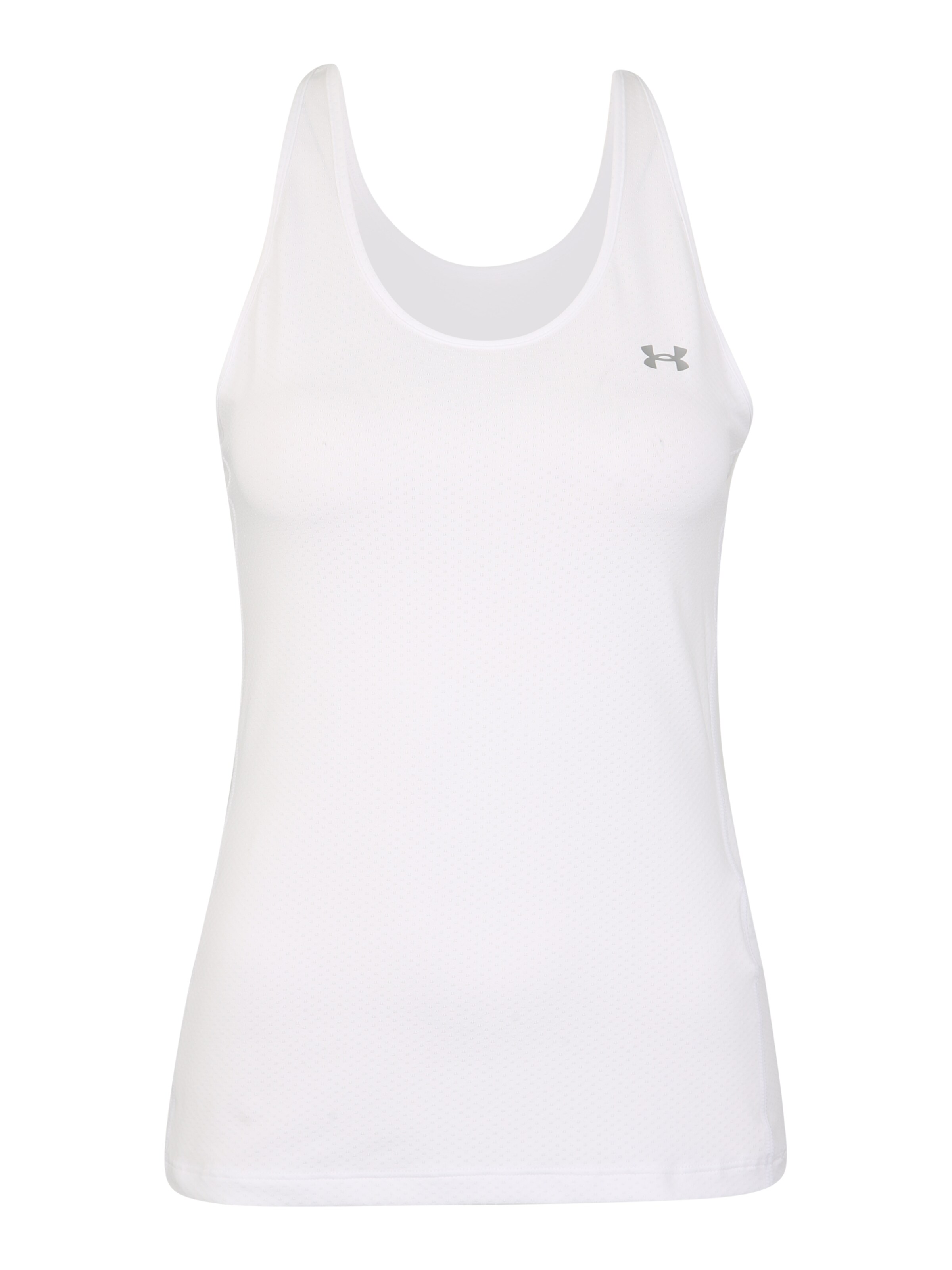 UNDER ARMOUR - Sporttop 'Racer Tank' in de kleur Wit
