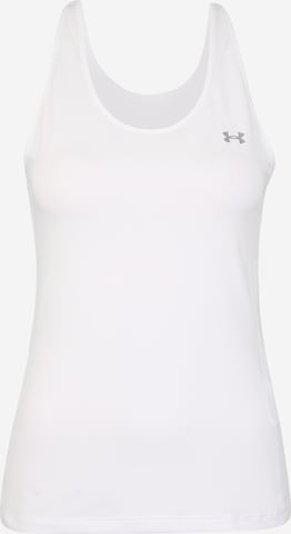 UNDER ARMOUR Športový top - biela: predná strana