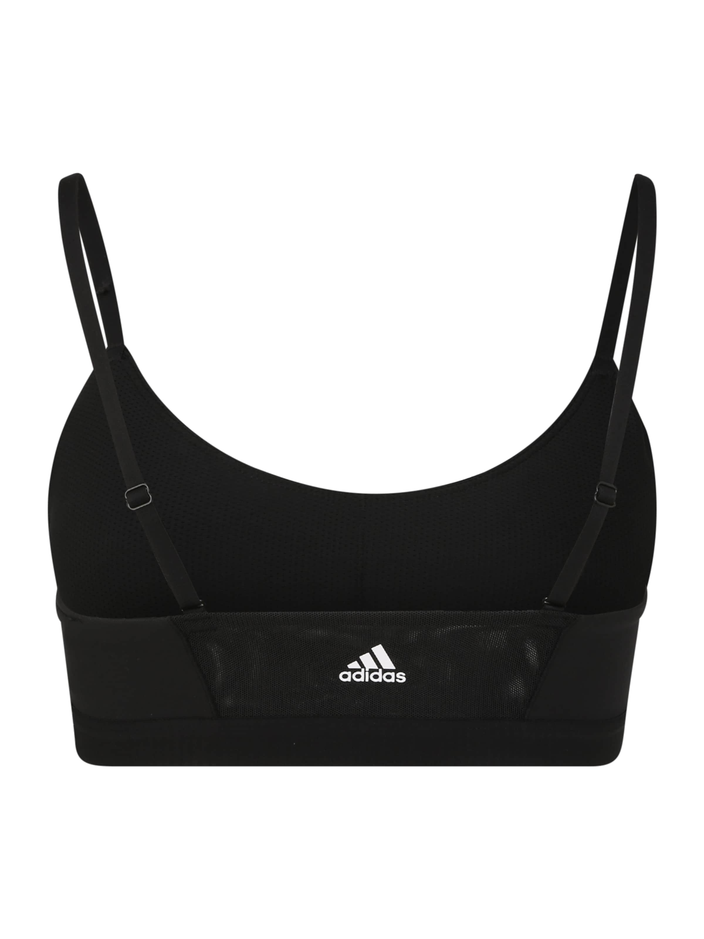 ADIDAS SPORTSWEAR Bustier Športni nederček | črna barva