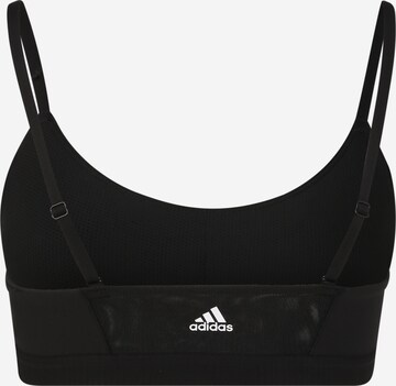 ADIDAS SPORTSWEAR Bustier Športni nederček | črna barva