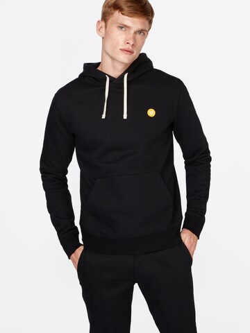 WOOD WOOD Sweatshirt 'Ian' in Schwarz