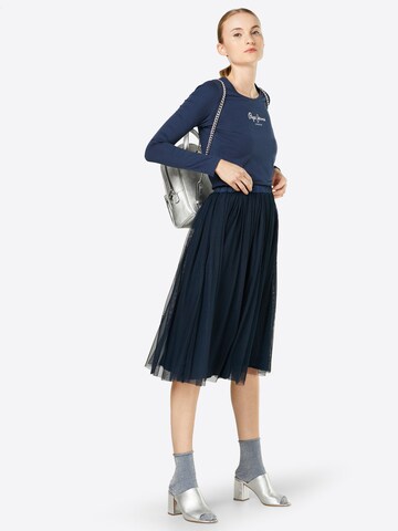 Pepe Jeans Футболка 'NEW VIRGINIA L/S' в Синий