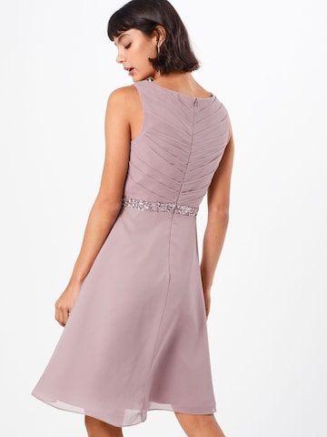 mascara Cocktail Dress 'MC181117' in Purple: back