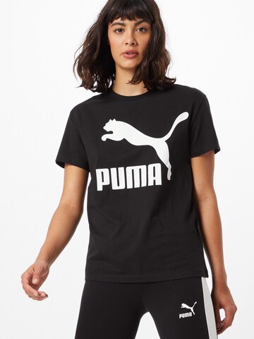 PUMA Shirt in Zwart