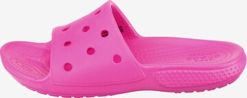 Claquettes / Tongs 'Classic Slide' Crocs en rose