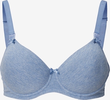 Reggiseno da allattamento di Noppies in blu: frontale