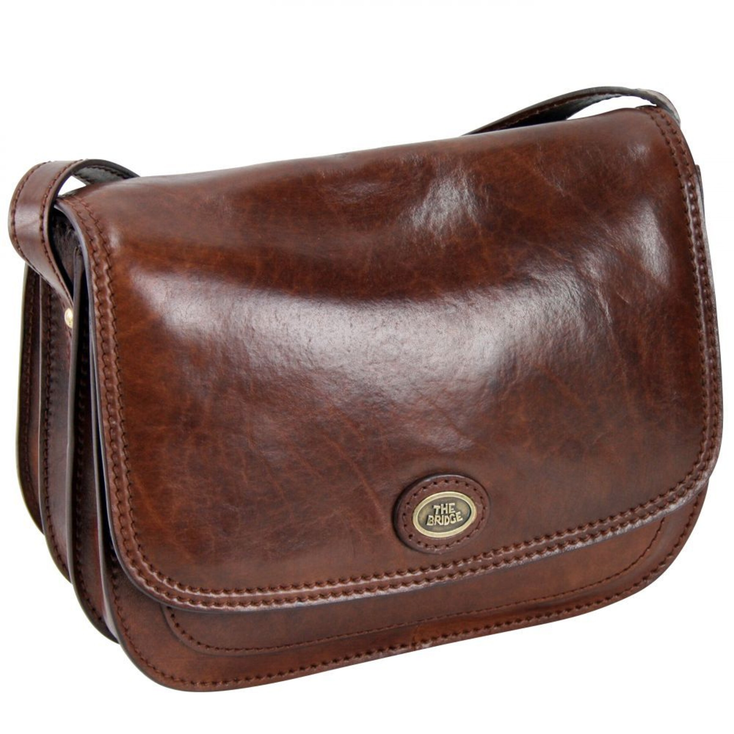 The Bridge - Schoudertas in de kleur Sepia