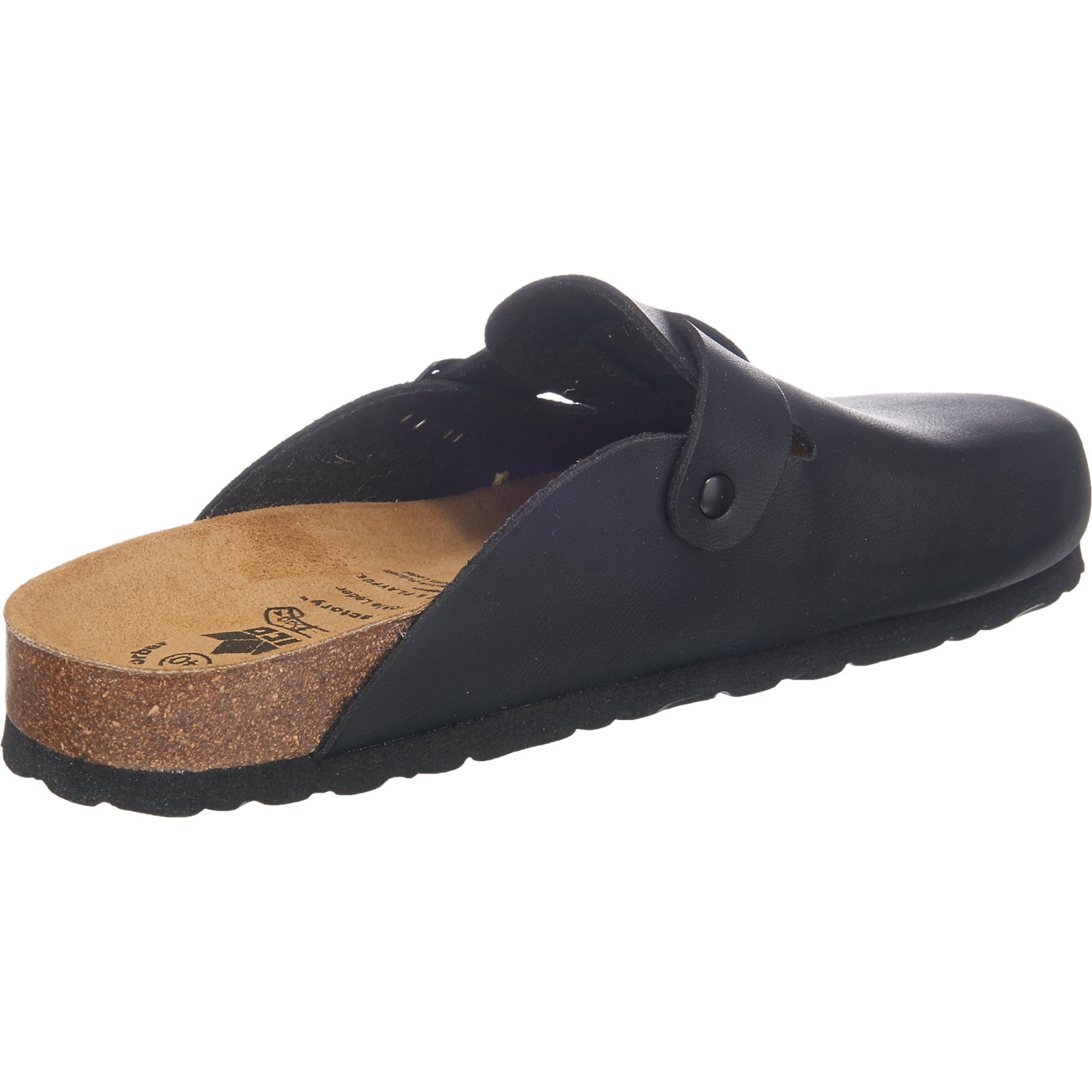 LICO Clogs in Schwarz