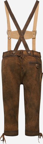 STOCKERPOINT Regular Traditional Pants 'Justin4' in Brown