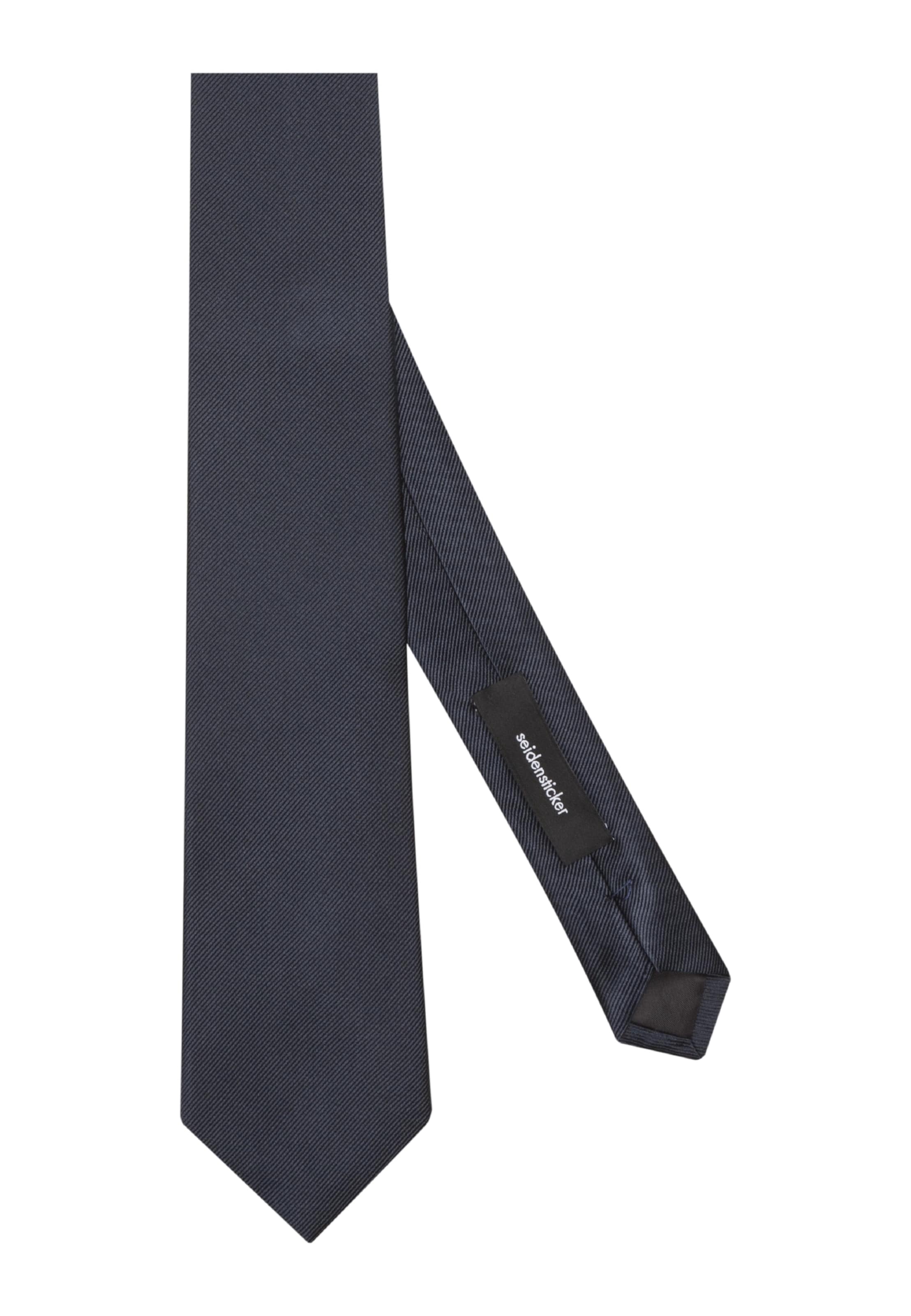 SEIDENSTICKER Tie 'Schwarze Rose' in Blue: front