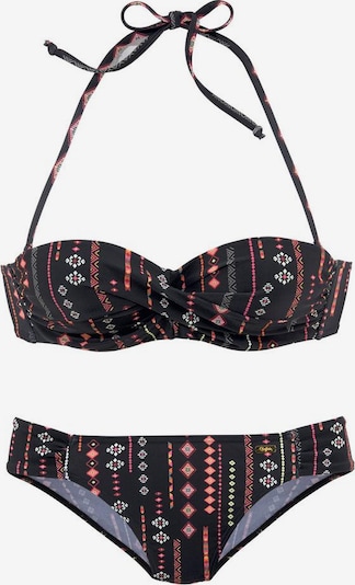 BUFFALO Bikini en mélange de couleurs / noir, Vue avec produit