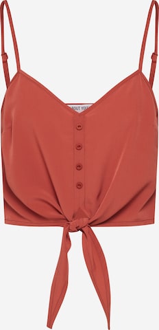 ABOUT YOU Top 'Norina' in Rood: voorkant