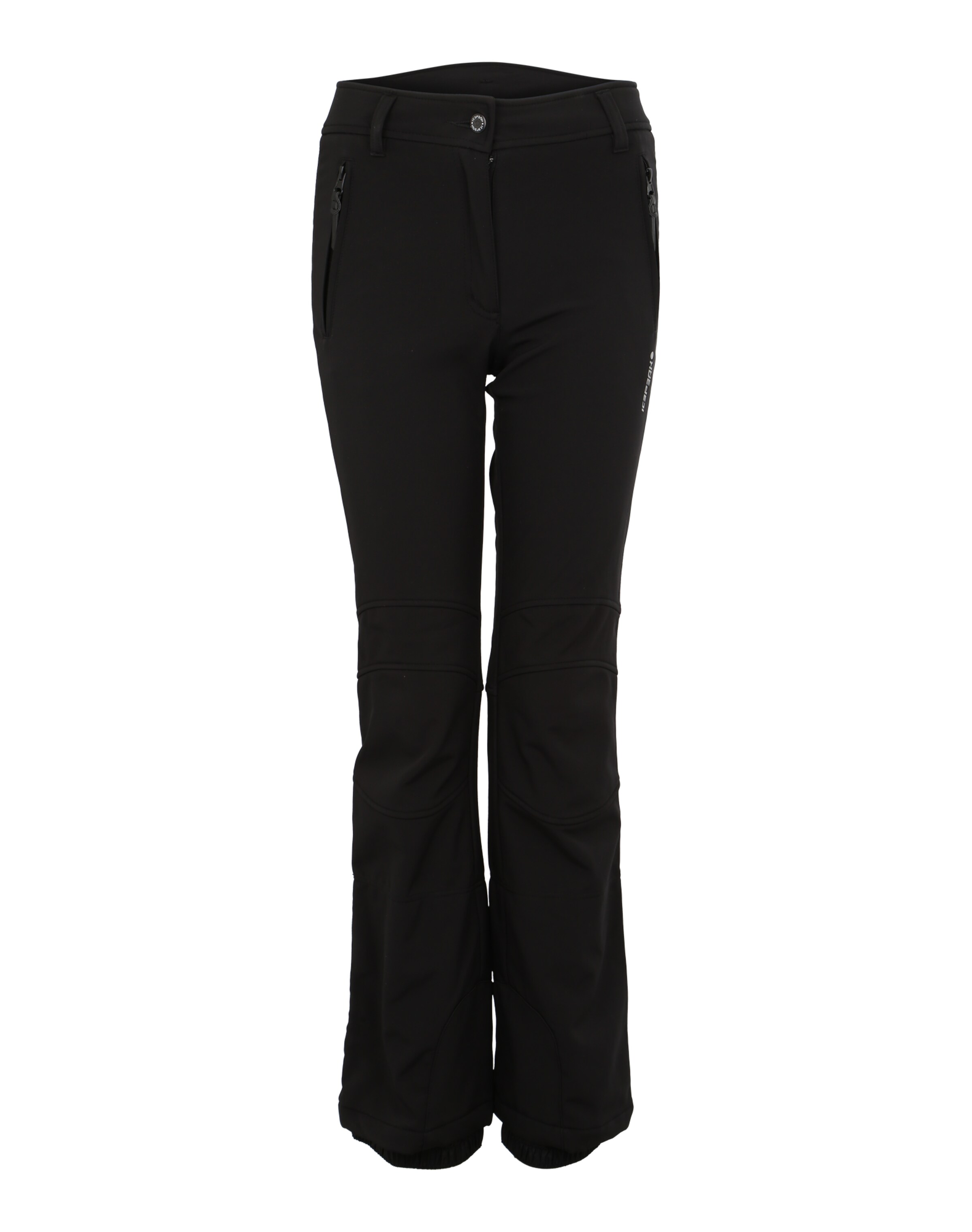 ICEPEAK Outdoorbroek 'Outi' in de kleur Zwart, Productweergave