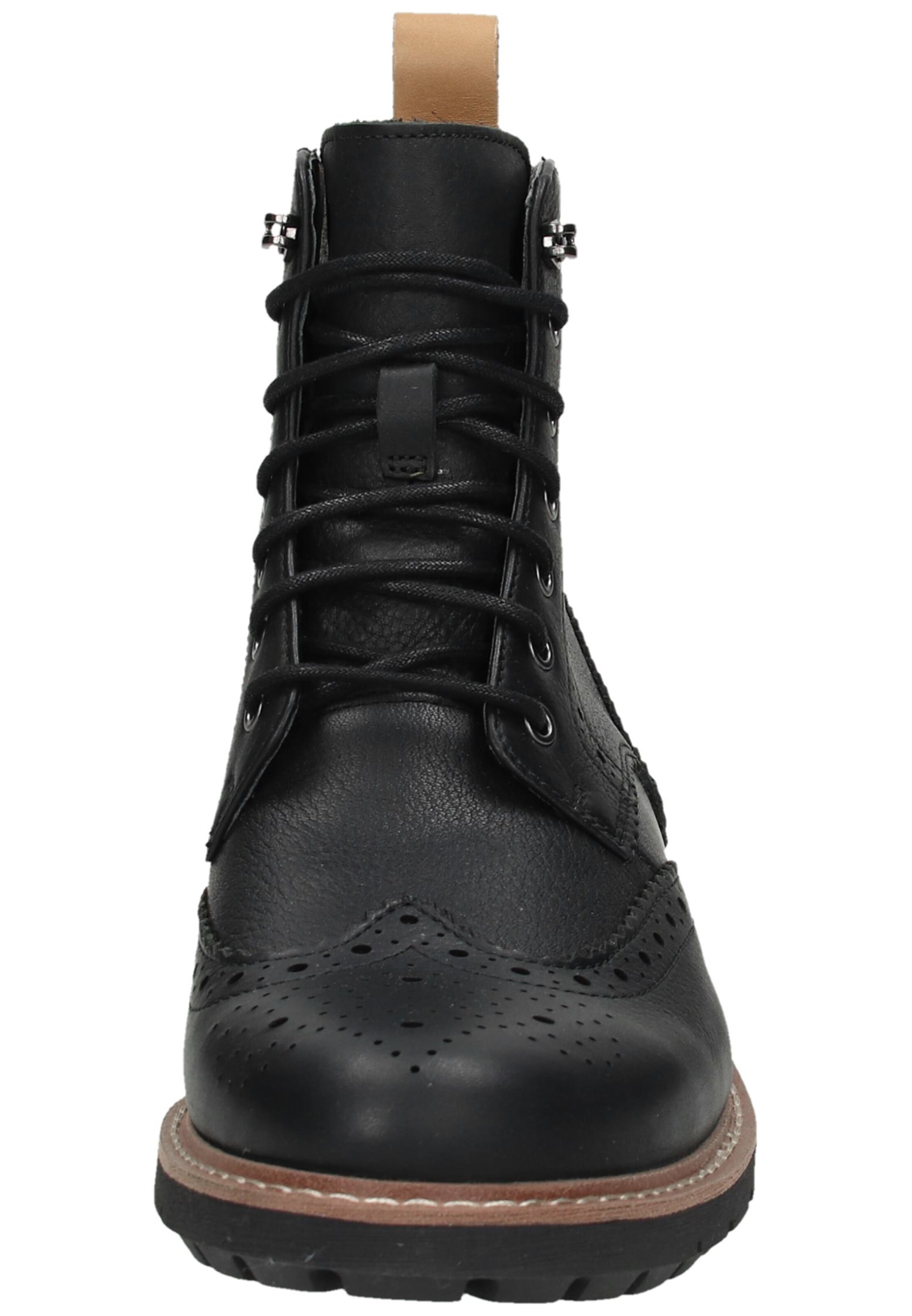 CLARKS Stiefel 'Batcombe Lord' in Schwarz