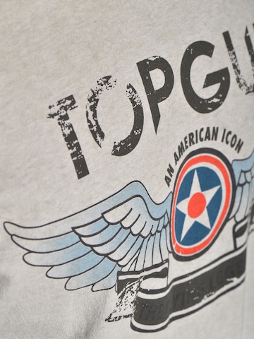 TOP GUN Shirt 'Construction' in Groen