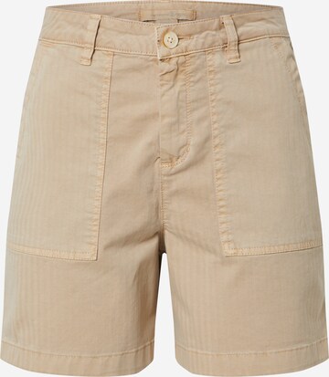 regular Pantaloni chino di TOM TAILOR DENIM in beige: frontale