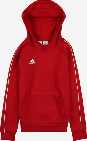 ADIDAS PERFORMANCE Sweatshirt 'Core 18' in Rot