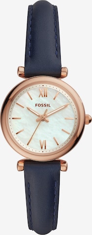 FOSSIL Uhr in Blau: predná strana