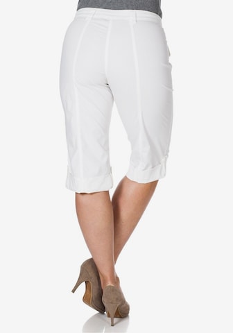 Regular Pantalon SHEEGO en blanc