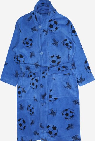 SCHIESSER Bathrobe in Blue: front