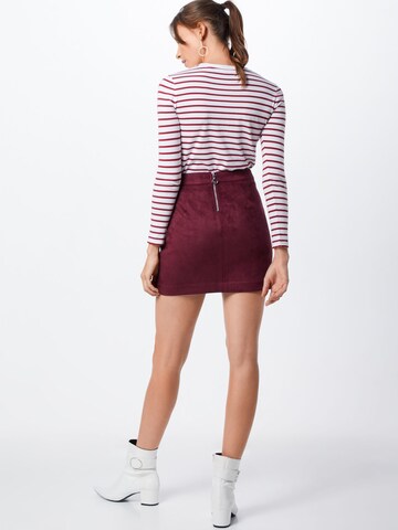 Gonna 'VMDonnadina' di VERO MODA in rosso: dietro