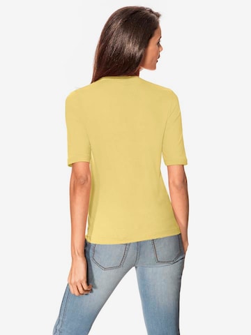 T-shirt heine en jaune