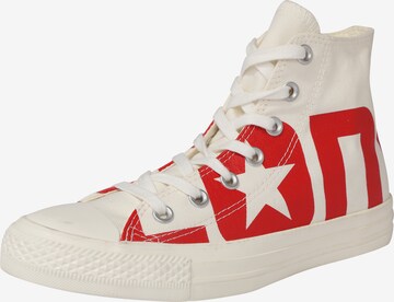 Baskets hautes 'Chuck Taylor All Star' CONVERSE en blanc : devant