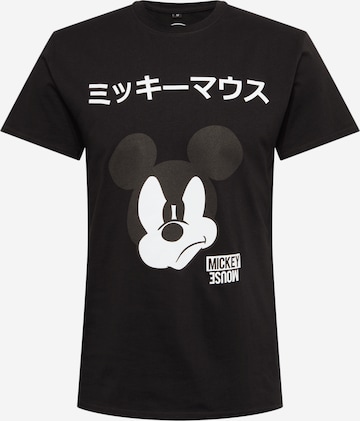 Mister Tee Majica 'Mickey Japanese' | črna barva: sprednja stran