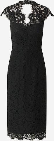 IVY OAK Εφαρμοστό φόρεμα σε μαύρο: μπροστά