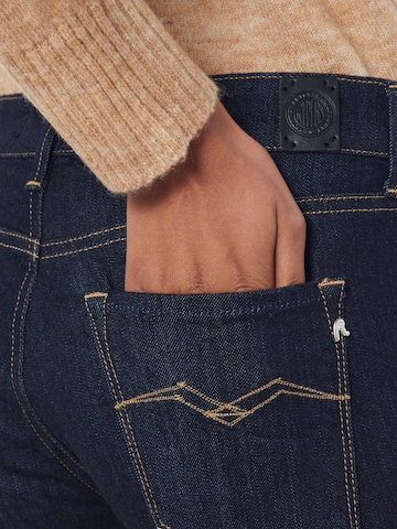 REPLAY Skinny Kavbojke 'NEW LUZ' | modra barva