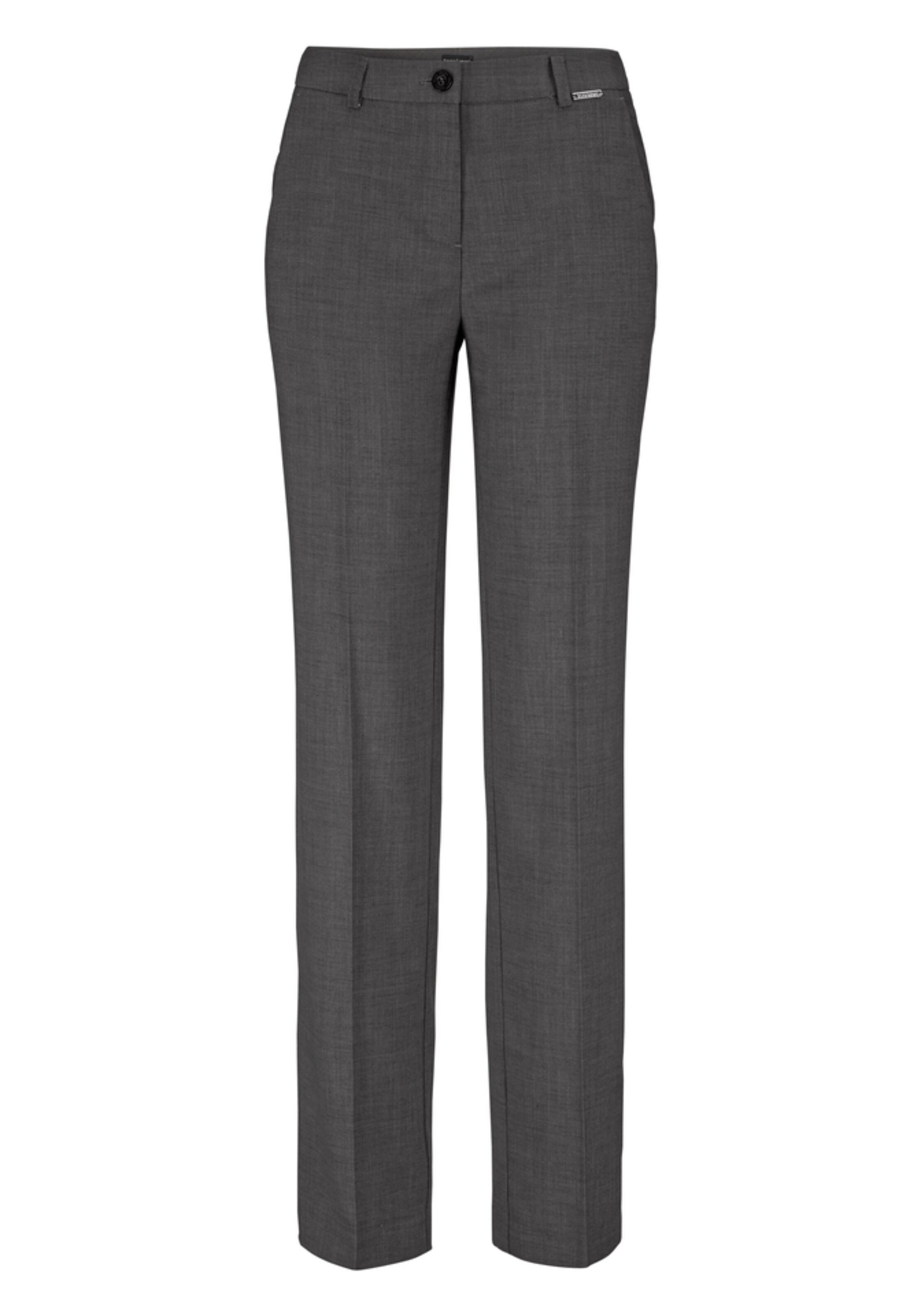 BRUNO BANANI - Bügelfaltenhose in grau