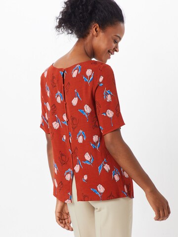 Y.A.S Shirt 'YASELANOR' in Rood: terug