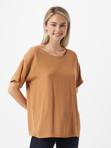 modström Bluse 'Geo' in Beige: predná strana