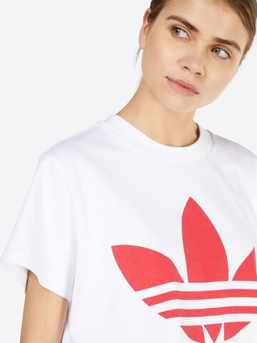 T-shirt 'TREFOIL' ADIDAS ORIGINALS en blanc