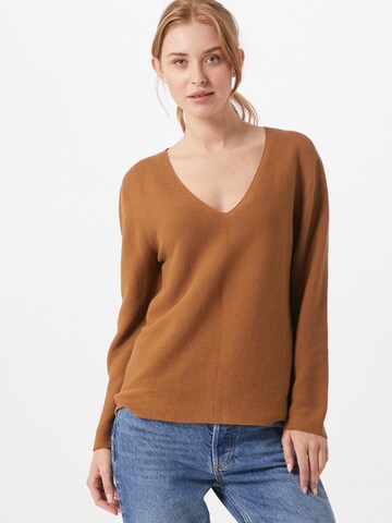 Pull-over Rich & Royal en marron : devant