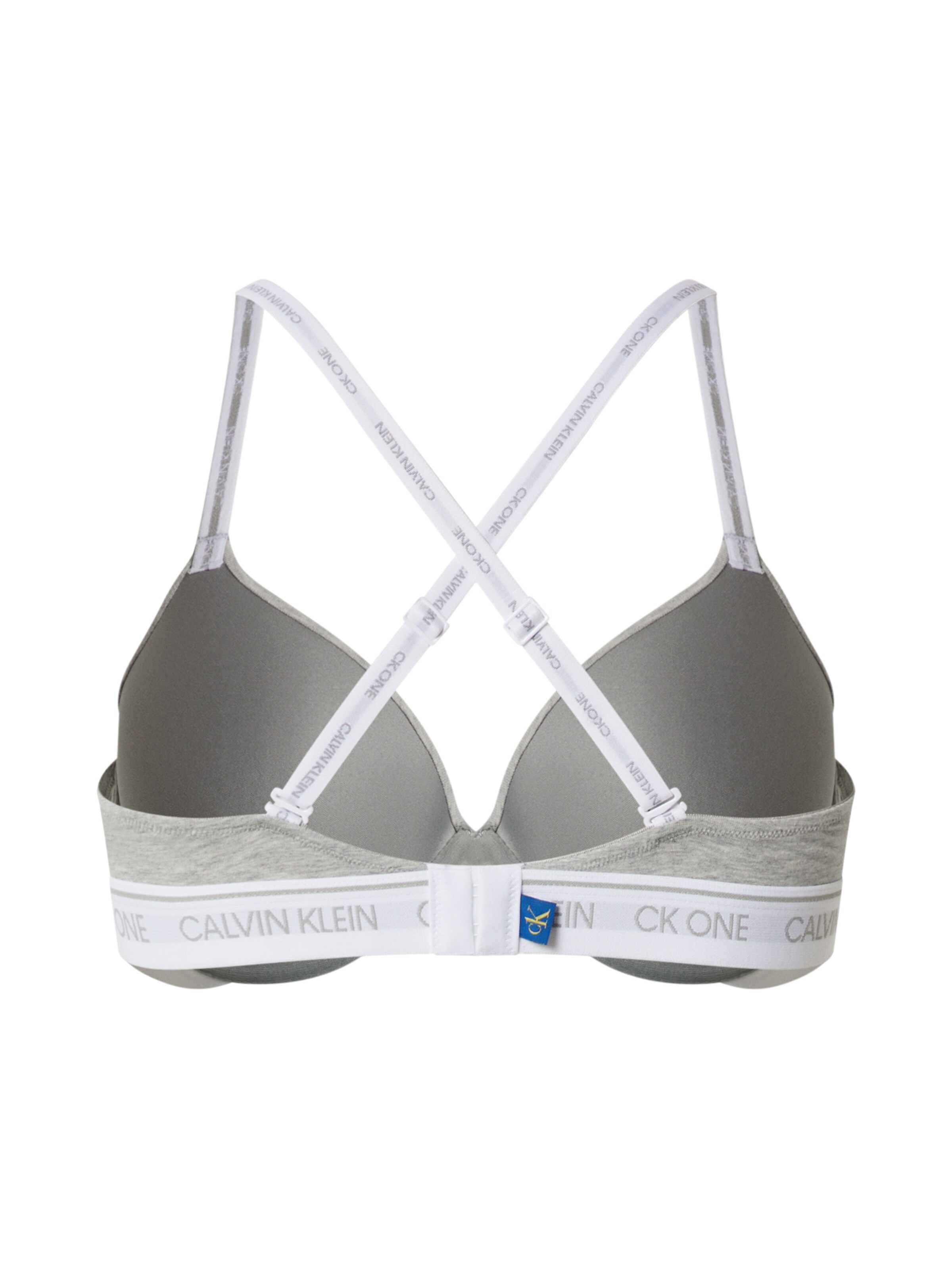 Femme Soutien-gorge LIGHTLY LINED DEMI Calvin Klein Underwear en Gris 