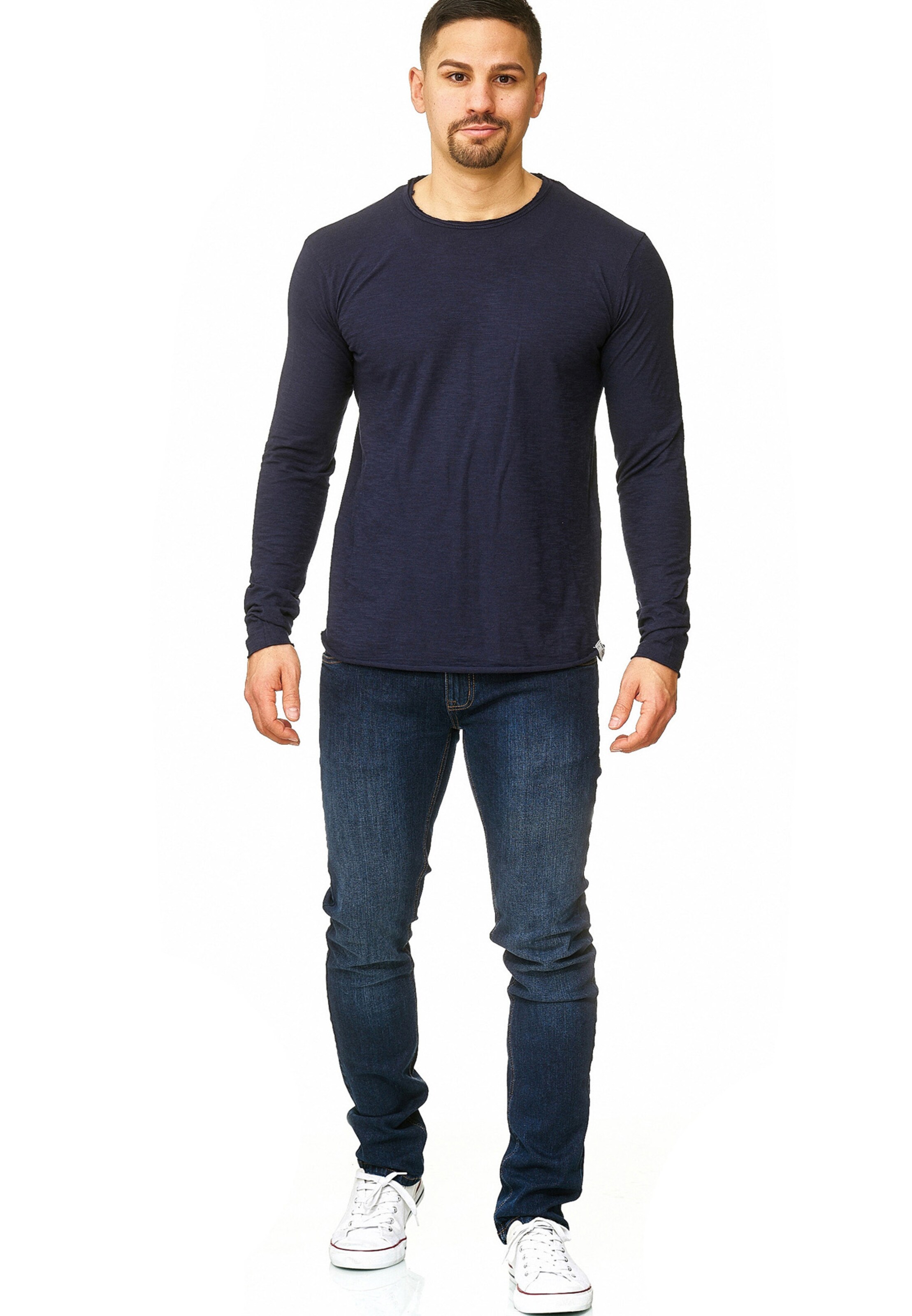INDICODE JEANS Shirt 'Willbur' in Blue
